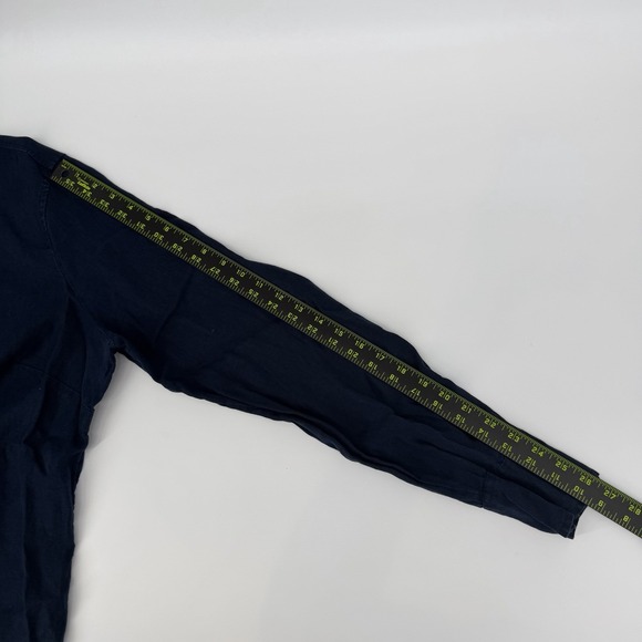 J. Crew Wren Slim Shirt in Baird McNutt 100% Irish Linen Navy Blue Size 16T - Picture 9 of 9